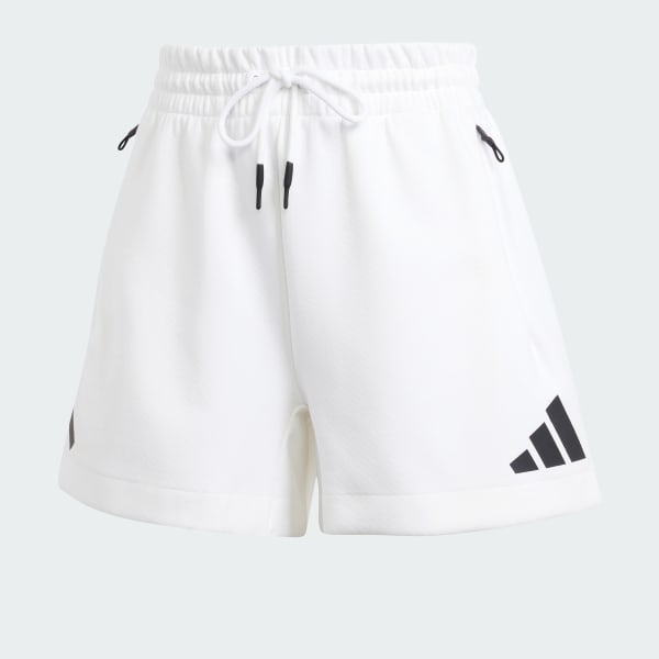White adidas Z.N.E. Shorts