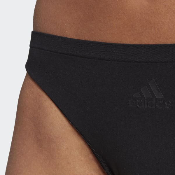 adidas Active Seamless Micro Stretch High Leg Brief Underwear - Black |  adidas Canada