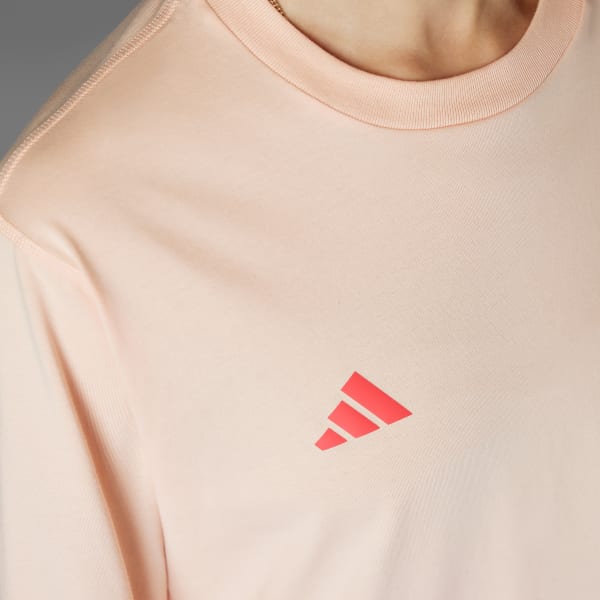 adidas Runners Long Sleeve Tee (Gender Neutral) - Pink