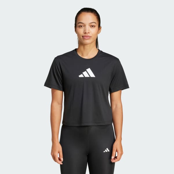 Train Essentials Big Logo Performance Training T Shirt