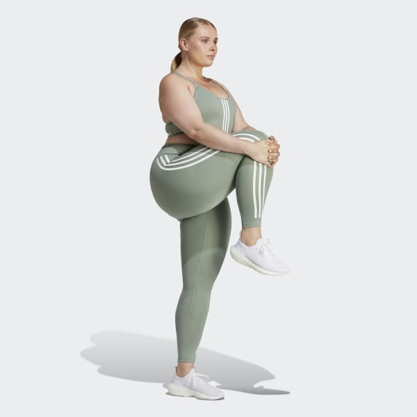 Buy Adidas women plus size pull on training leggings noble purple Online