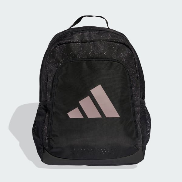 สีดำ กระเป๋าเป้พิมพ์ลาย Adidas Defender