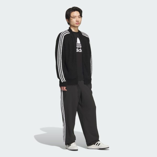 adidas アディダス SST トラックトップ ニット ブラック アディダス SST トラックトップ ニット - ブラック | アディダス ジャパン
