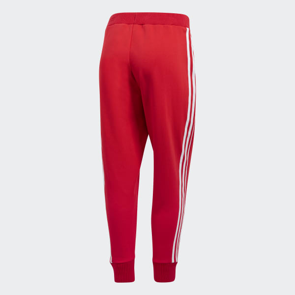 Buzo rojo top adidas para mujer