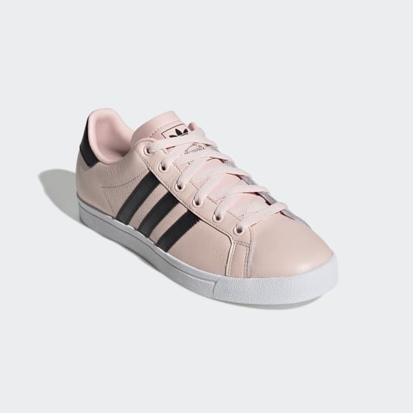 adidas coast star white pink
