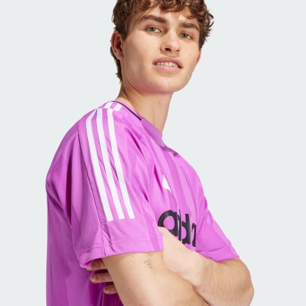 adidas House of Tiro Jacquard Jersey - Purple | Free