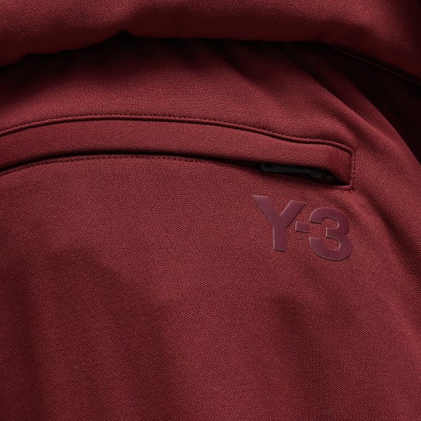 Burgundy Y-3 SST Track Pants
