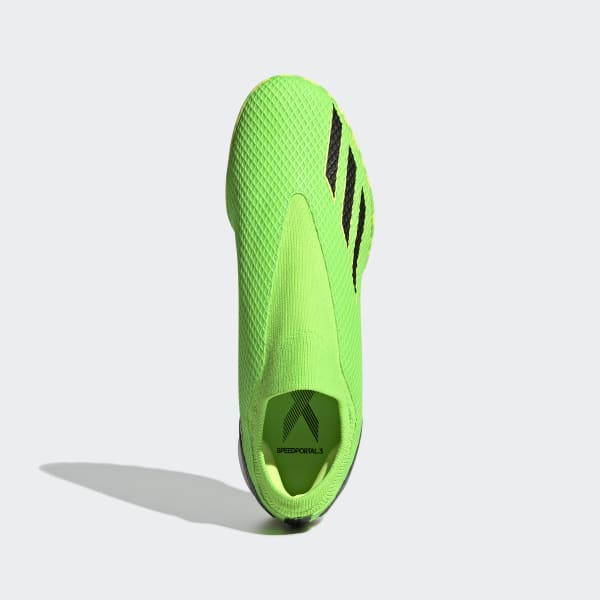 Verde Calzado de Fútbol X Speedportal.3 Césped Sintético Sin Cordones LVG61