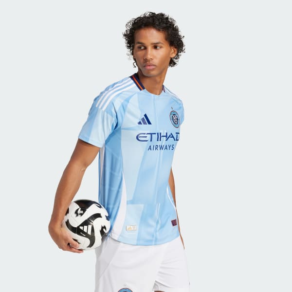 【オープニングセール】 FC City York New adidas 25/26 Blue - Jersey Authentic Home 応援グッズ