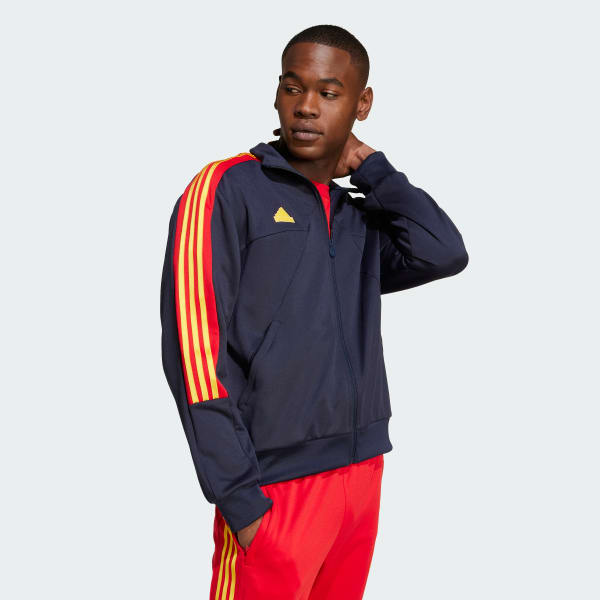 Adidas essentials track jacket hot sale