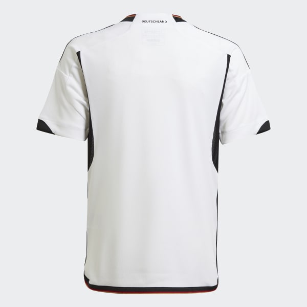 Blanco Jersey Uniforme de Local Alemania 22