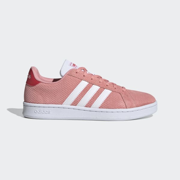 adidas grand court sneaker pink