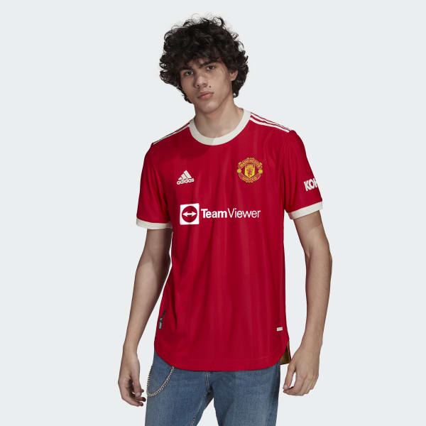 Fantástico lo mismo Banquete adidas Manchester United 21/22 Home Authentic Jersey - Red | adidas UK