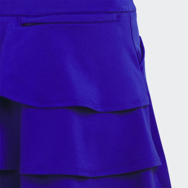 Blue Ruffled Skort