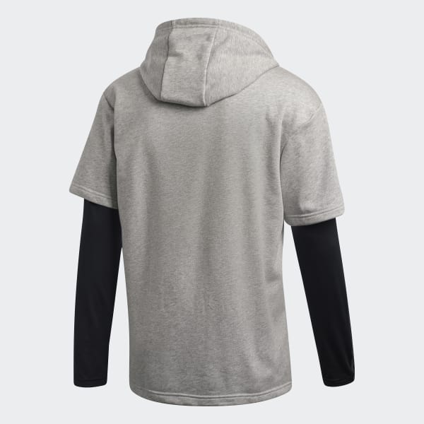 adidas tango layered hoodie