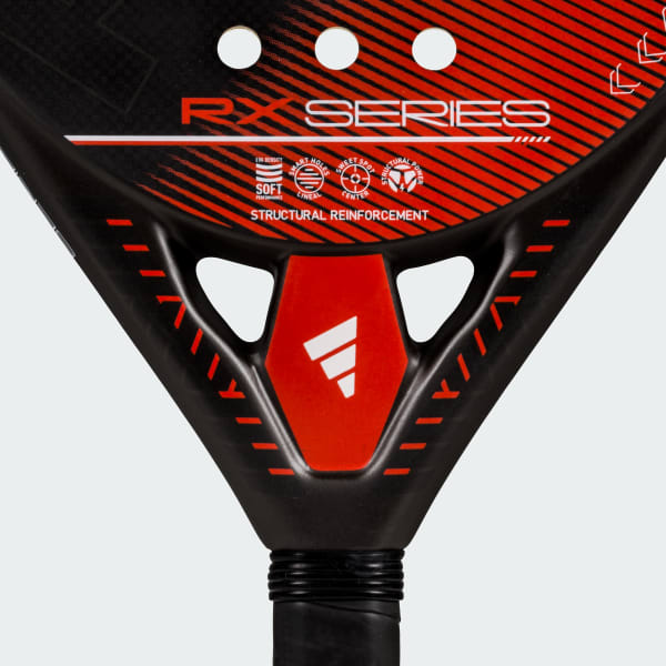 Black RX Series Red 3.4 Racket