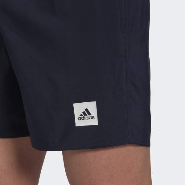 Bla Short Length Solid Swim Shorts