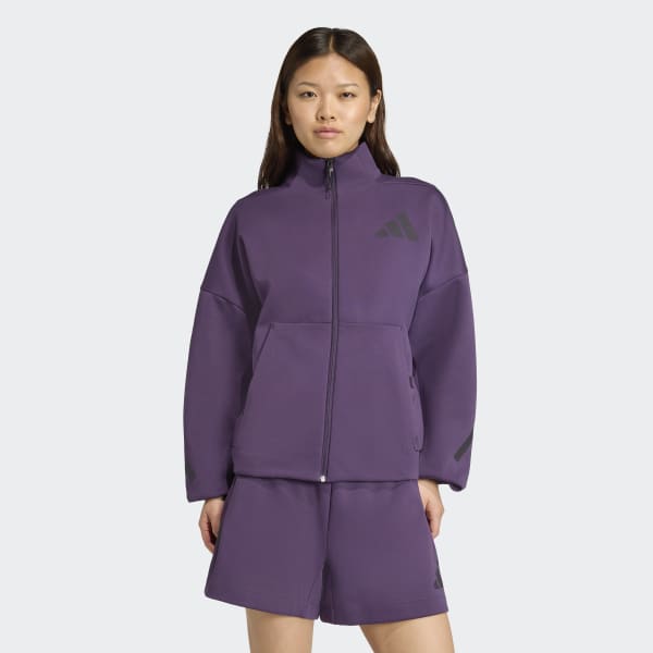 adidas Z.N.E. Track Top - Black | Free Shipping with adiClub