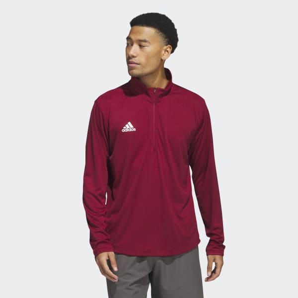 adidas Under the Lights Long Sleeve 1/4 Zip Knit Top adidas Under the Lights Long Sleeve 1/4 Zip Knit Top