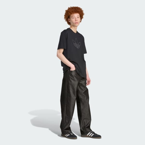 ブラック スタッテッド Tシャツ