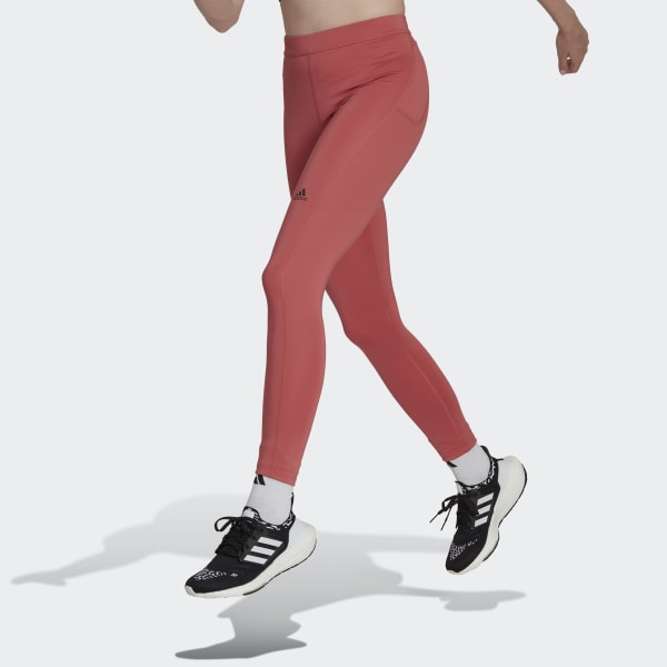 Rojo Licras de Running Run Icons 7/8 Pretina Alta
