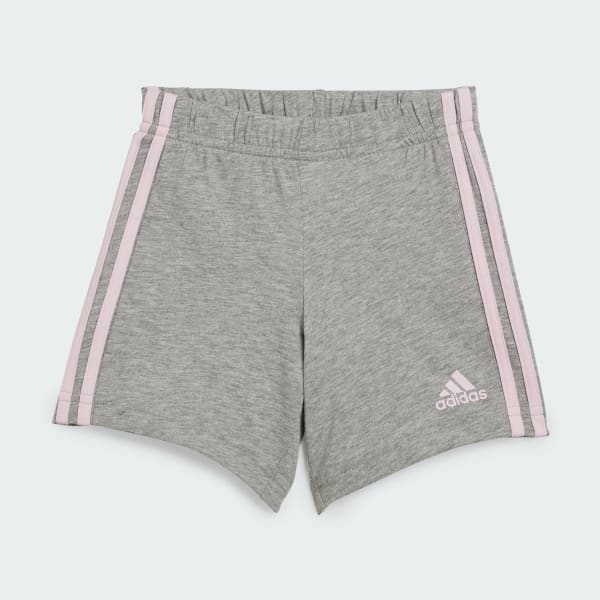 Pink Essentials Lineage Organic Cotton Tee and Shorts Set