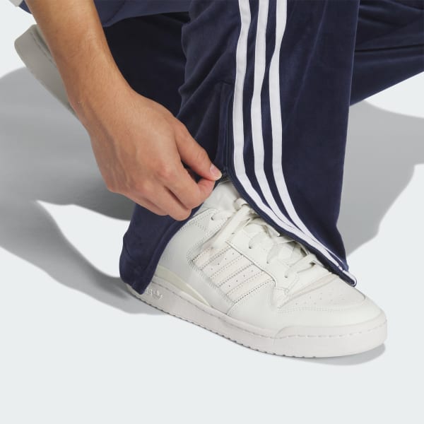 アディダス FB TP ベロア トラックパンツ - ブルー | アディダス ジャパン