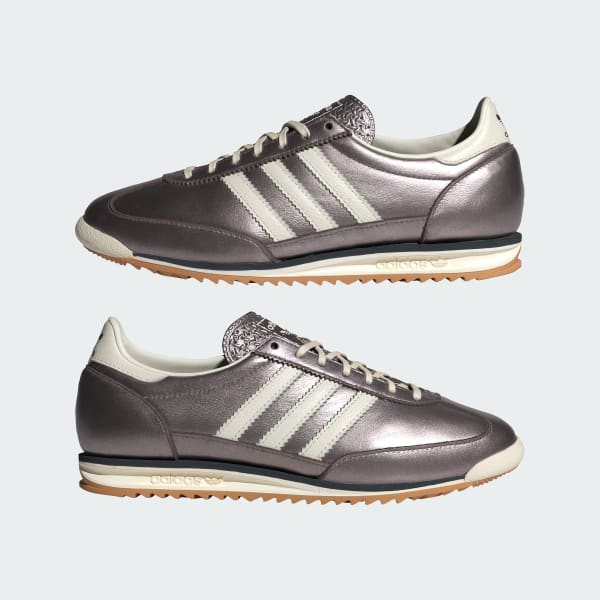 W Adidas Originals SL 72 OG Silver Metallic Core Black Off