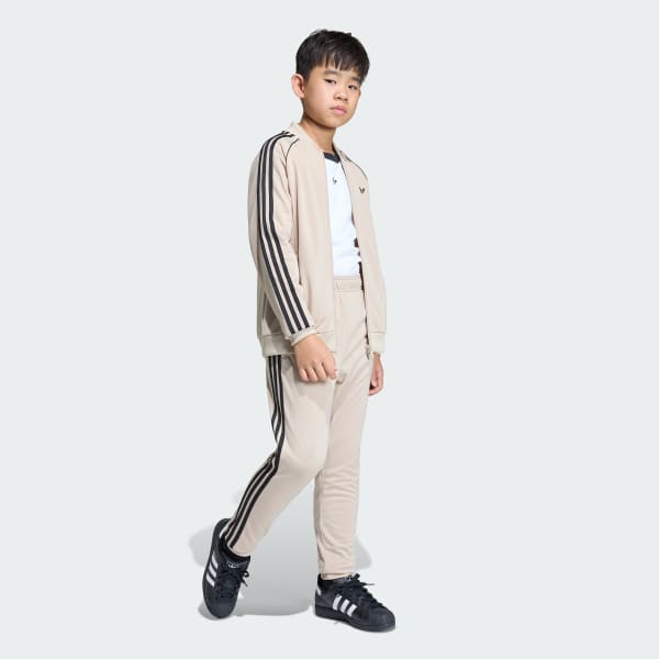 Beige SST Trainingsjacke