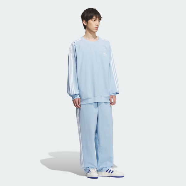 ブルー トラックパンツ（ジャージ）