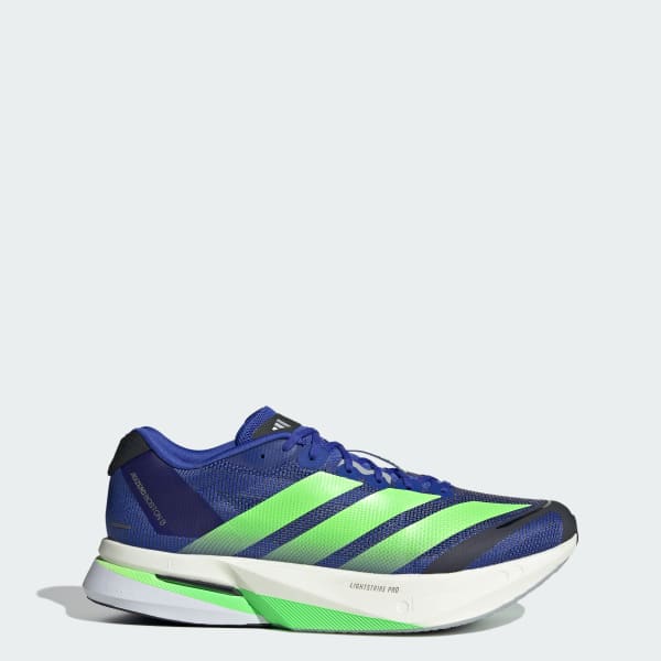 adidas Adizero Boston 13 Shoes - White | Free Shipping with