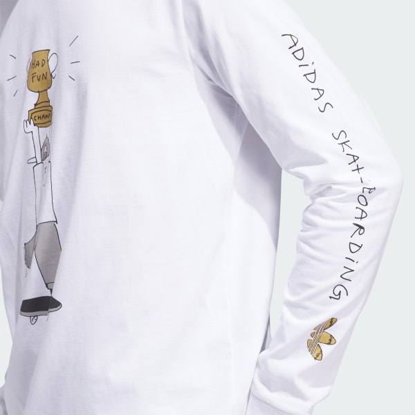 adidas Henry Jones Champ Long Sleeve Tee (Gender Neutral