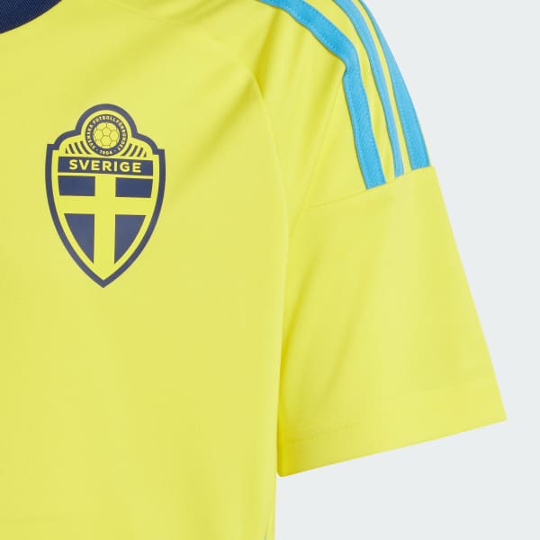 Gelb Schweden 24 Kids Fan-Heimtrikot