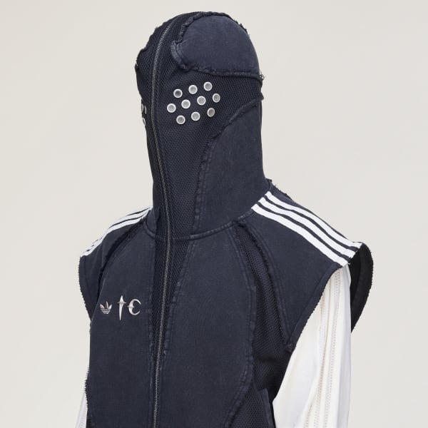 adidas x Thug Club Zip-Up Hoodie L ブラック THUG CLUB(サグ・クラブ
