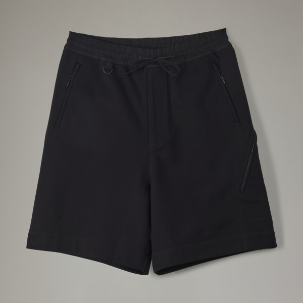 Preto Y-3 Classic DWR Terry Utility Shorts TP028
