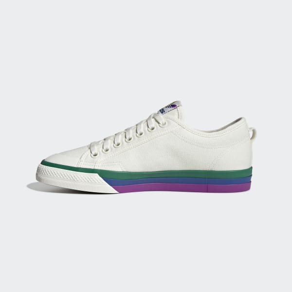 adidas Nizza Pride Shoes - White 