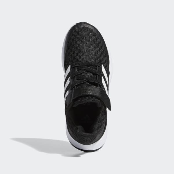 adidas Kids' RapidaRun Shoes in Black and White | adidas UK