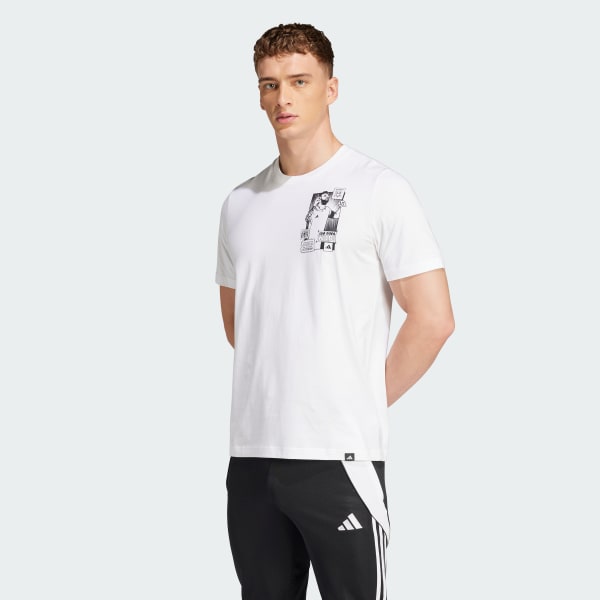 White Messi Icon Graphic Tee