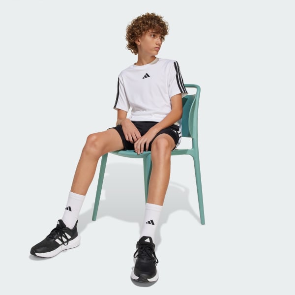 Blanco Polera Train Essentials 3 Tiras Niños