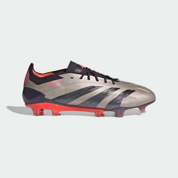 Gris Bota de fútbol Predator Elite césped natural seco