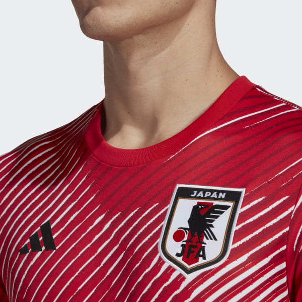 bílá Dres Japan Pre-Match RO610