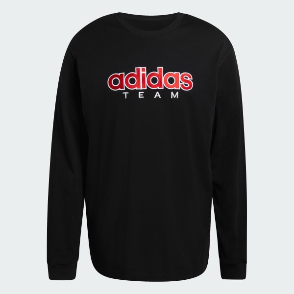 Black GFX LONG SLEEVE TEE