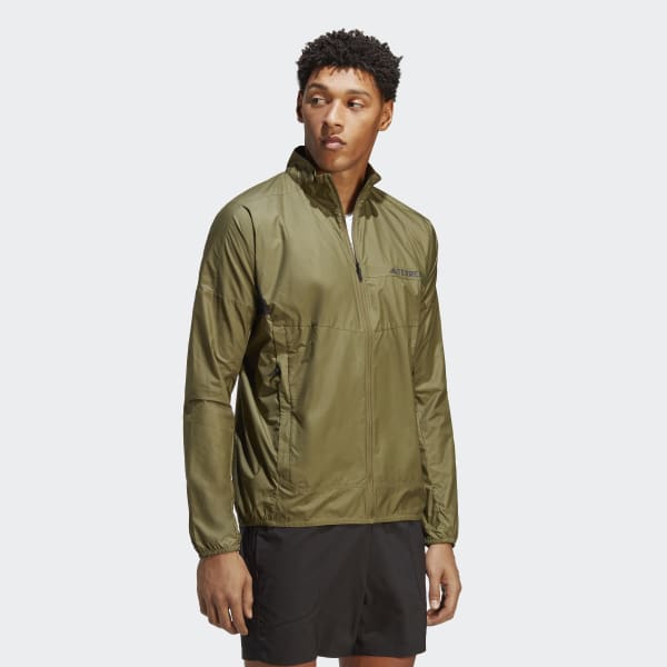 Adidas terrex clearance jacket green
