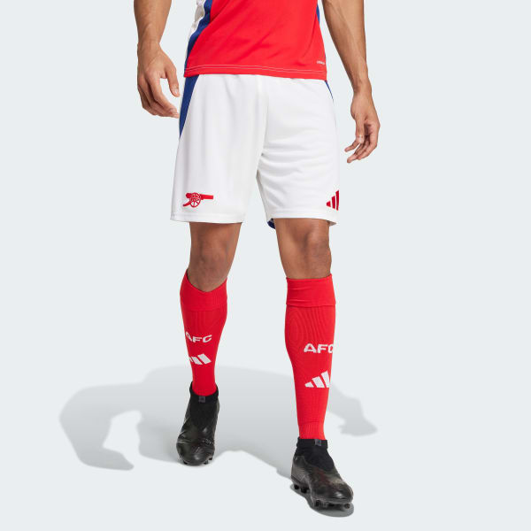 Branco Calções Principais 24/25 do Arsenal