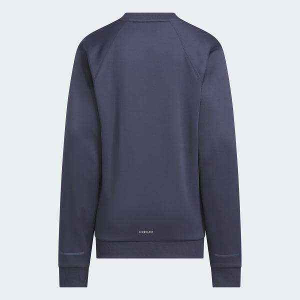 ブルー キッズスタンダード.1 レギュラーフィット AEROREADY ウォームフリーススウェットシャツ