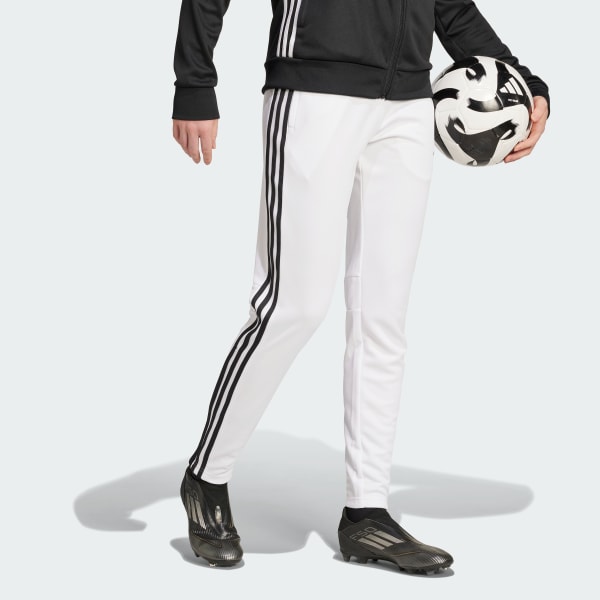 blanc Pantalon d'entraînement Tiro 25 Essentials
