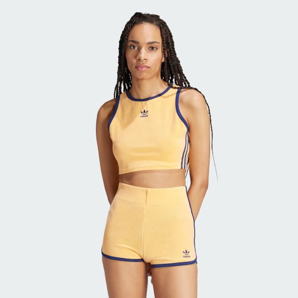 Adidas crop tank top clearance