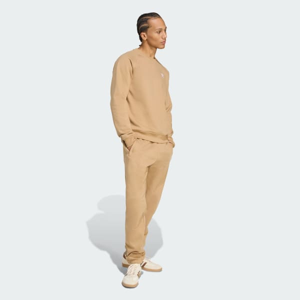 Bezowy Spodnie Trefoil Essentials
