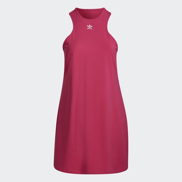 Adidas Adicolor Essential Rib Tank Dress (Plus Size) - Big Apple Buddy