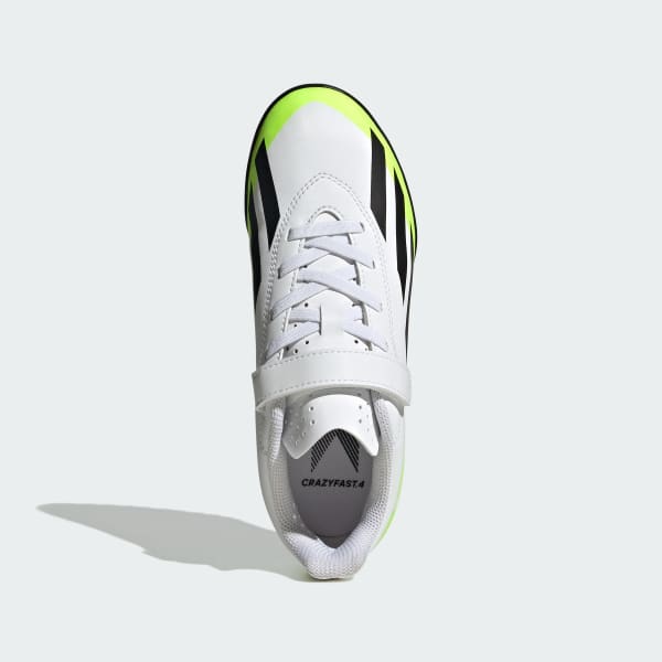 Blanco Guayos X Crazyfast.4 Cierre por Contacto Pasto Sintético